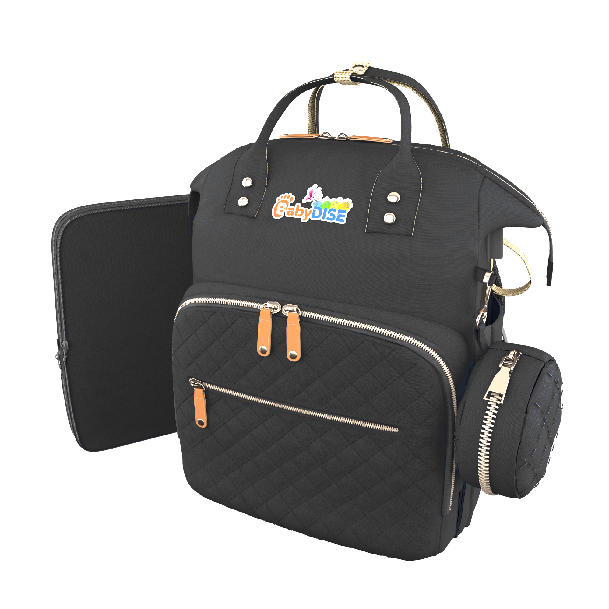 Sac à langer noir