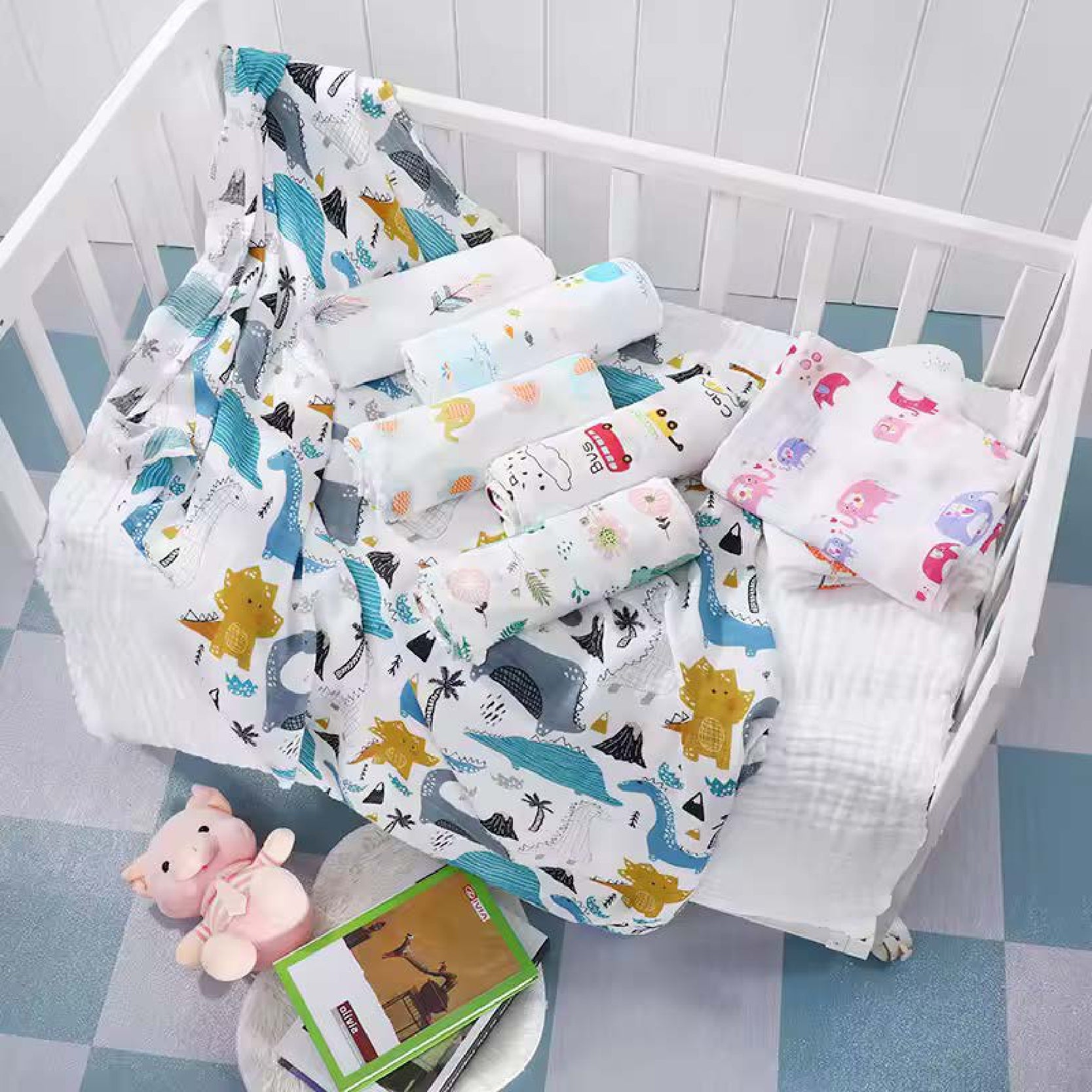 BABYDISE Baby Swaddle Sleep Sack with Hat for Newborn