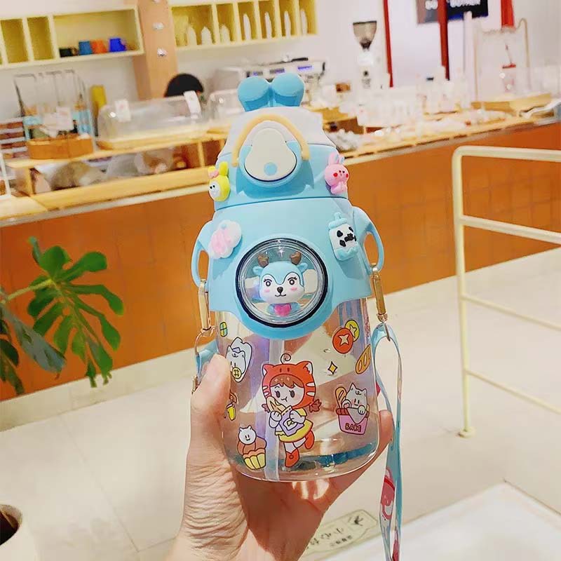 BABYDISE Kawaii Straw Bottle