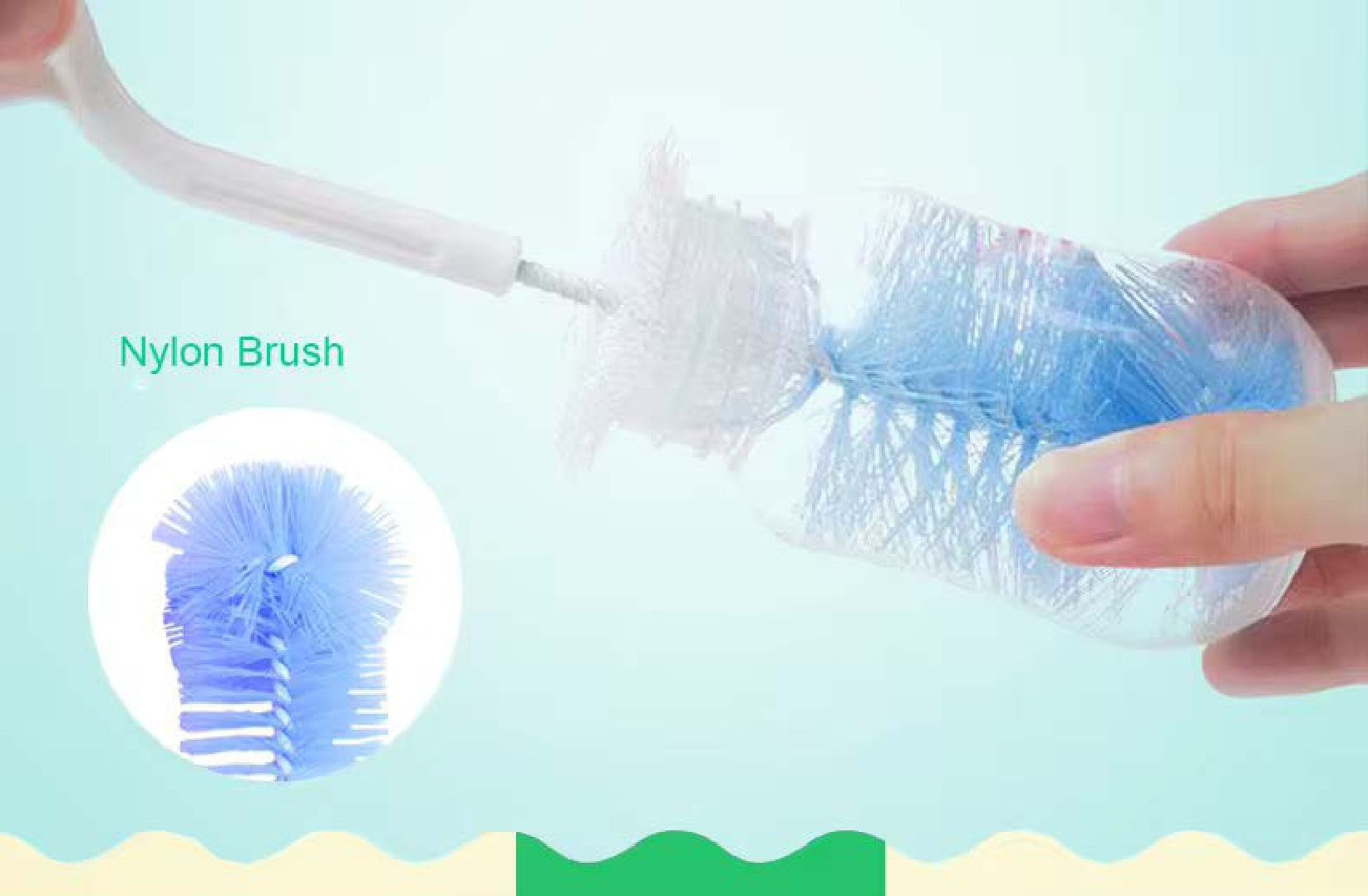 BABYDISE Bottle Brush Cleaning Set