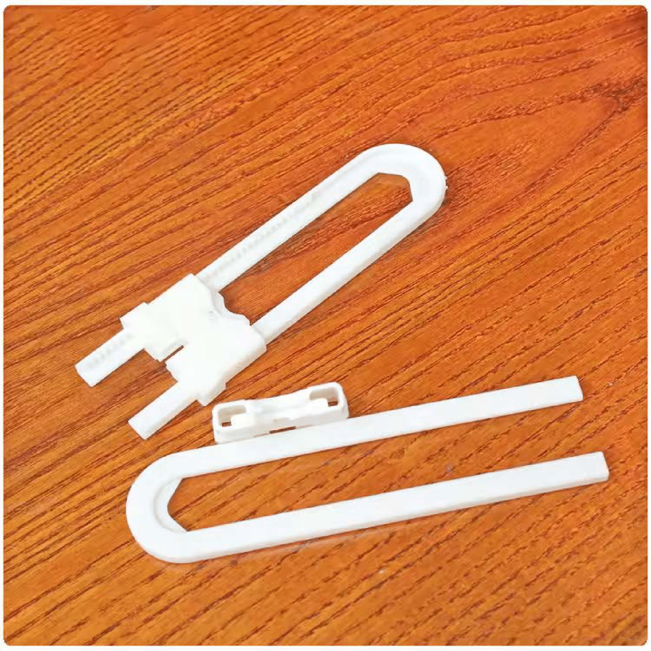 Serrure de sécurité pour armoire coulissante en forme de U BABYDISE