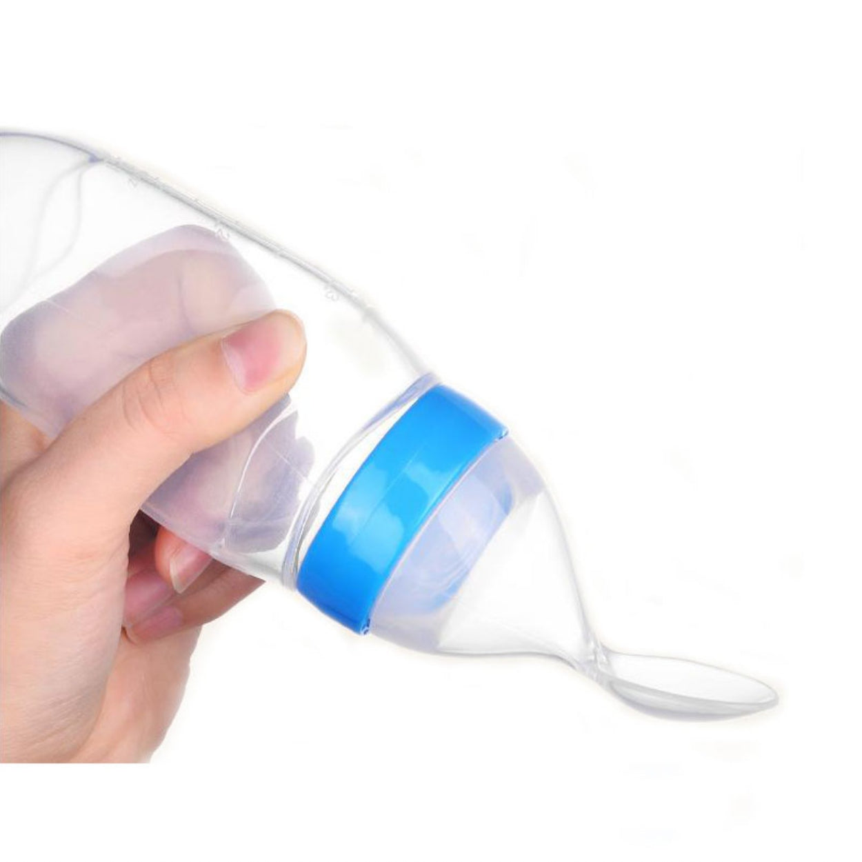 BABYDISE Distributeur d'aliments pour bébé en silicone/Cuillère distributrice d'aliments pour bébé portable