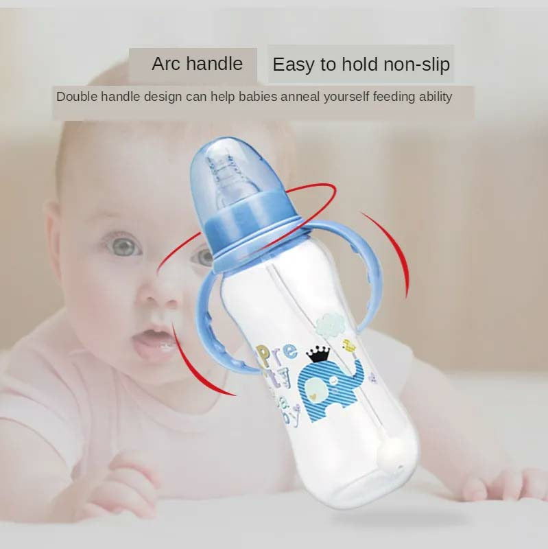 BABYDISE natural flow 280 ml milk bottle with handles