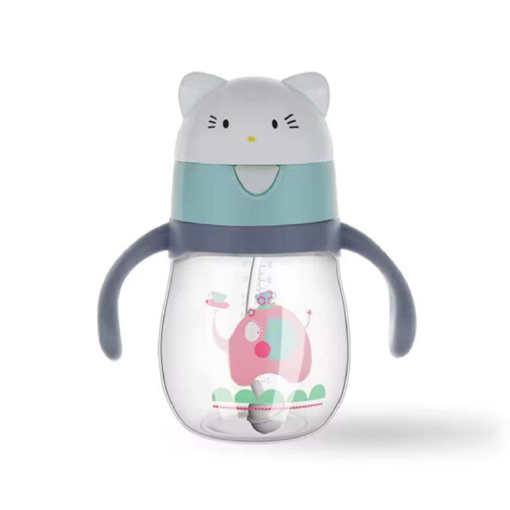 BABYDISE Space Bear Straw Bottle