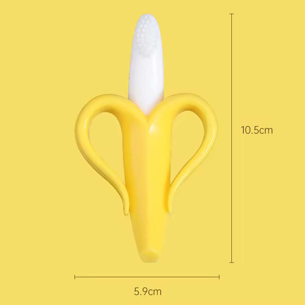 BABYDISE Baby Banana Teether Toothbrush