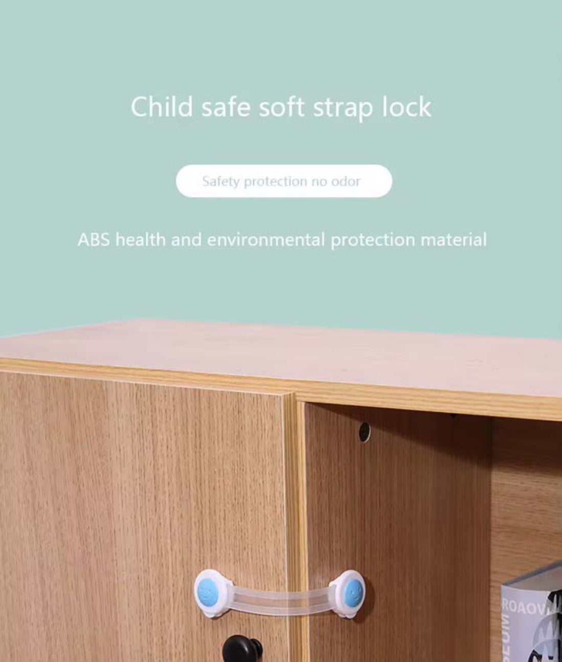 BABYDISE Baby Strap Safety Lock Smiley