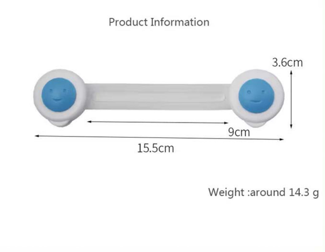 BABYDISE Baby Strap Safety Lock Smiley