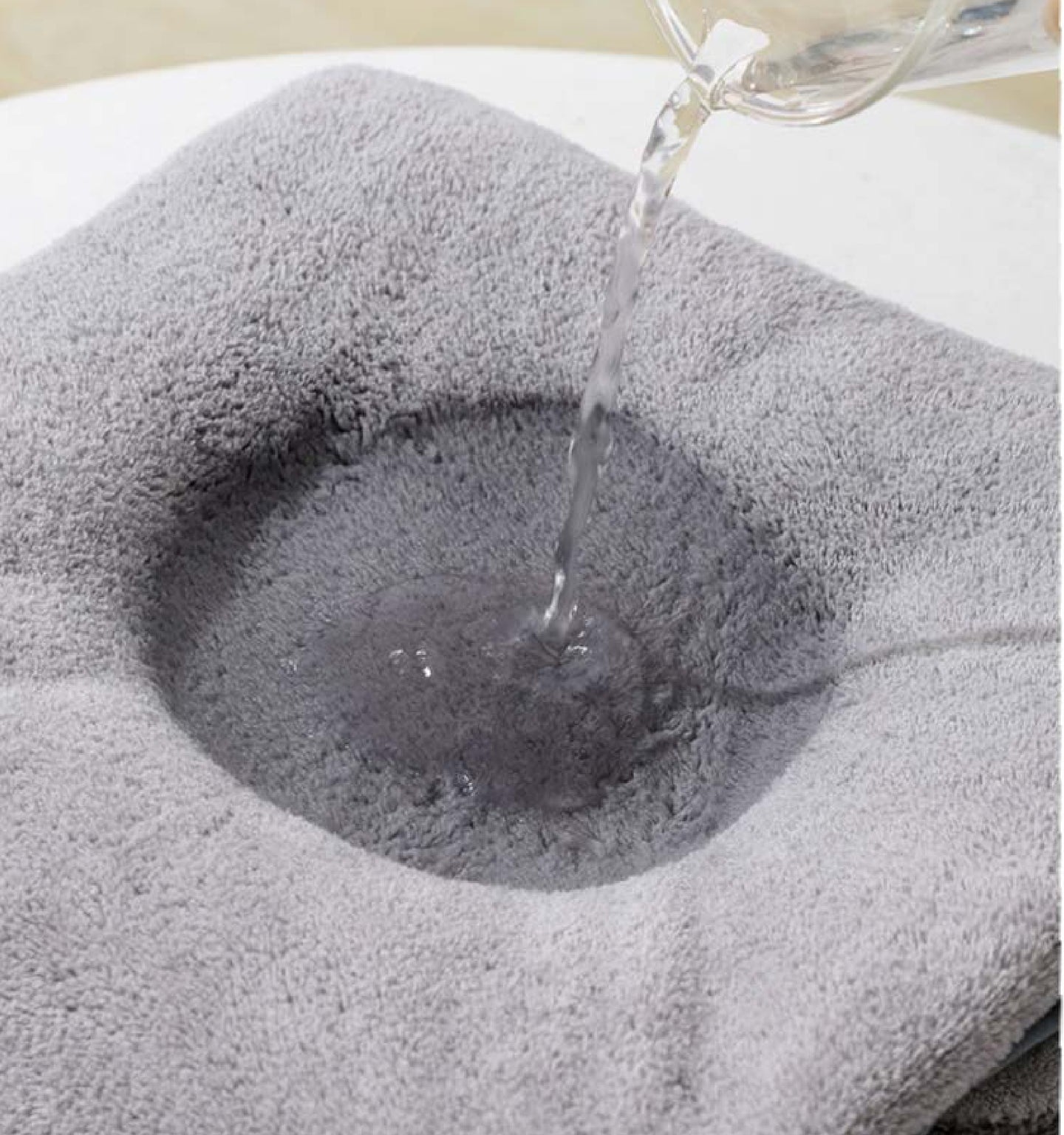 Serviette de bain pour bébé BABYDISE Smiley Animals 